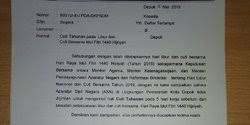 Bagi pns bkn yang sedang menjalani cuti, dapat mengikuti upacara bendera di kantor bkn pusat, kantor regional i hingga kantor regional xiv bkn atau di kantor pemerintah daerah terdekat dan. Pns Depok Dilarang Cuti Berbarengan Libur Lebaran Merdeka Com