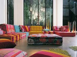 Decoration Modular Floor Pillows In Modern Living Room With Colorful Modern Sofa And Beautiful Pendant Living Room Designs Living Room Inspiration Floor Couch