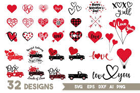 Download Valentines Day Svg Big Bundle 436085 Cut Files Design Bundles