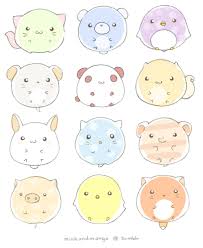 Animal Stickers Mink And Mango Animal Stickers Cute Art Cartoon People