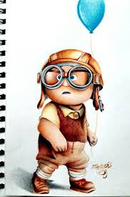 Dibujo Carl Up Una Aventura De Altura Up Una Aventura Una Aventura De Altura Dibujos