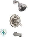 Delta Dual Control TempVolume Tub Shower with Valve in