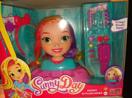 Or third day, or fourth day. Nickelodeon Sunny Day Sunny Styling Head