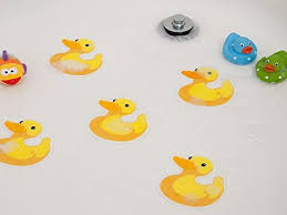Slipdoctors 5 Piece Non Slip Bath Tub Duck Sticker Pack Slipdoctors Bath Tub Sticker Pack Make Bath Time Fun And Safe W Kids Bath Toys Bath Time Fun Baby Bath