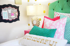 Teen bedroom ideas should include functions specific to their age, as well as a cohesive look. Tween Girl Bedroom Preppy Design Decor Ideas Pink Navy Green