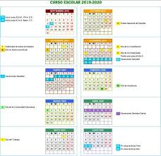 calendario escolar de córdoba del curso