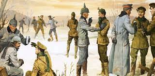 A short interruption in a war or argument, or an agreement to stop fighting or arguing for a…. The Christmas Truce Of 1914 Bridgeman Blog