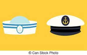 Sailor Hat Set Marine Captain Clothing Concept For Sailor Hat Hat Illustration Hats