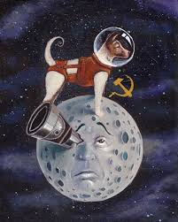 Pin By Rodrigo Gomez On Eye Candy Soviet Space Dogs Space Animals Space Art