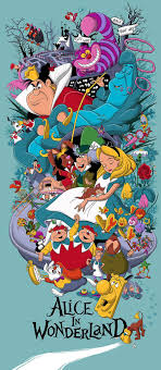 Alice In Wonderland Poster Disney Art Alice In Wonderland Drawings Alice In Wonderland Illustrations Alice In Wonderland Poster