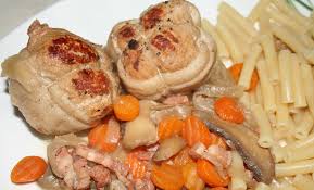 Ingrédients pour les paupiettes de porc : Paupiettes De Porc Au Cidre Amafacon