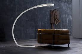 Semjase Lamp By Sandro Santantonio Unique Floor Lamps Arched Floor Lamp Modern Floor Lamps