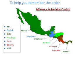 Español y 22 lenguas indígenas. Mapas Mexico Y La America Central Mexico Guatemala El Salvador Honduras Nicaragua Costa Rica Panama To Help You Remember The Order Mr Gadek Ppt Descargar