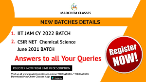 To appear in the exam, candidates are required to prove their eligibility such as educational qualification and age limit. New Batches Details Live Online Courses For Csir Net Chemical Science June 2021 Iit Jam Cy 2022 Apho2018