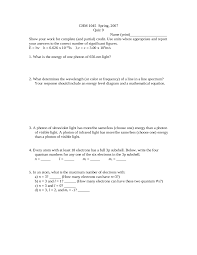 There was something about the clampetts that millions of viewers just couldn't resist watching. 5 Unsolved Questions In Quiz 9 Chemistry With Qualitative Analysis I Chm 1045c Docsity