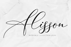 Download Alisson Script Font By Fanastudio Creative Fabrica SVG Cut Files