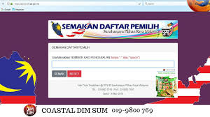 Semakan tempat mengundi daftar pemilih secara online. Semak Daftar Pemilih Rakyat Malaysia Coastal Dim Sum Hq Facebook