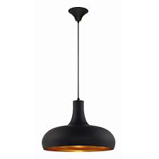 Una Collection 1 Light Black Brass Pendant The Home Depot Canada Brass Pendant Light Light Black And Brass Pendant Light