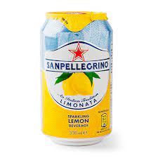 San pellegrino limonata can, 330ml, (pack of 24). San Pellegrino Limonata