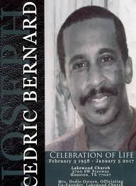 Cedric Bernard Joseph (1958-2017)