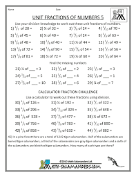 Vedic maths level 1 worksheets. Printable Fraction Worksheets Unit Fractions Of Numbers 5 Gif 780 1009 Unit Fractions Fractions Worksheets Fractions