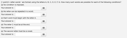 It can remain silent until there is severe damage to your liver. Solved 1 Point 5 Letter Words Are Formed Using The Chegg Com