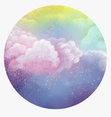 circle background clouds pastel yellow pink purple pink yellow blue clouds hd png download kindpng circle background clouds pastel