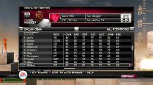 2011 2012 oklahoma sooners american football team roster ncaa football 12