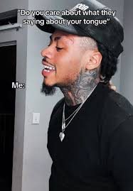 I got the cleanest tongue out there 😜…#lightskinmarcus #lsmreckless #fyp