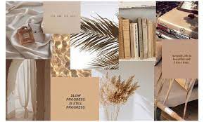 Collages For Macbook Beige Aesthetic Wallpaper Desktop Beigeaestheticw Computer Wallpaper Desktop Wallpapers Vintage Desktop Wallpapers Wallpaper Notebook