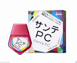 new santen sante pc 12ml eye care eyedrops japan eye drops eye care japan