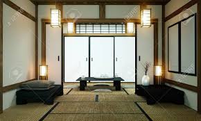 In the japanese living room the table situated in a key. Japan Original Room Japanese Style Room Design And Decor Style Japan 3d Rendering Stock Photo Picture And Royalty Free Image Image 110171976