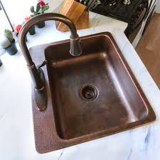 copper kitchen sinks by sinkology
