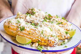 In many mexican restaurants, street corn is one of my favorite dishes. Grilled Mexican Street Corn Elote Recipe