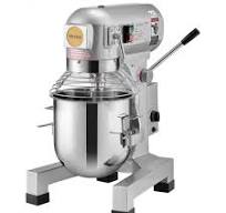 VEVOR Mezclador de alimentos comercial 14L Mezclador de masa con soporte de  3 velocidades 550W para restaurante