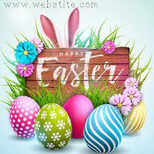 To you, dear young people, i wish serene and fruitful work and a happy . Happy Easter Card Vorlage Postermywall