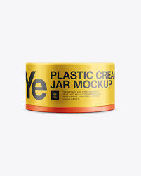 Download Plastic Cream Jar Psd Mockup Mockup Quadros Psd PSD Mockup Templates