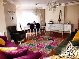 Betul Hanimin Goz Alici Renklerle Sicak Ve Uyumlu Evi 2 Ev Gezmesi Oturma Odasi Fikirleri Ev Dekoru Evler