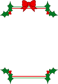 Free Christmas Borders Clipart Free Christmas Borders Christmas Border Free Christmas Printables
