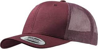 Yupoong Flexfit Retro Snapback Trucker Cap One Size Maroon Amazon Ca Clothing Accessories Trucker Cap Flexfit Trucker