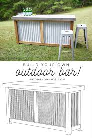 Before assembling, check your local building codes for any rules and regulations regarding fire pits in your area. How To Build An Outdoor Bar Woodshop Mike