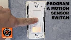 There are three types of switches called touch switches: How To Program The Maestro Motion Sensor Light Switch Youtube