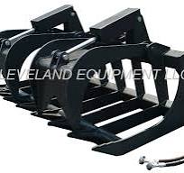 NEW 60" ROOT GRAPPLE ATTACHMENT Skid Steer Loader Bucket Rake Tine Rod  Bobcat 5'