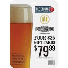 Only 1 gift card can be used per transaction at checkout. Craftworks Restaurants Breweries Four 25 Gift Cards Costco