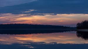 After sunset on Merrill Creek Reservoir.