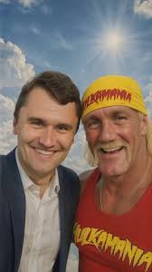 Charlie Kirk Hulk Hogan Heavan