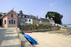 Port De Sainte Marine L Abri Du Marin Et La Greve D Echouage Ile Tudy Bretagne Et Les Regions De France