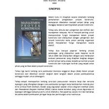 Maka kali ini kabarkan.com akan membahas materi mengenai sinopsis secara jelas, dimulai dari pengertian, ciri, bagian dan contoh. Manajemen Proyek Konstruksi Pdf 8lyz87ep3eqd