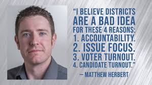 Matthew Herbert: 4 reasons why city commission districts are a bad idea for  Lawrence (Column)