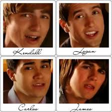 Kendall, Logan, Carlos, James by busia11